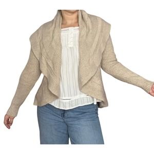 White House Black Market Wool‎ & Cashmere Cardigan Size s